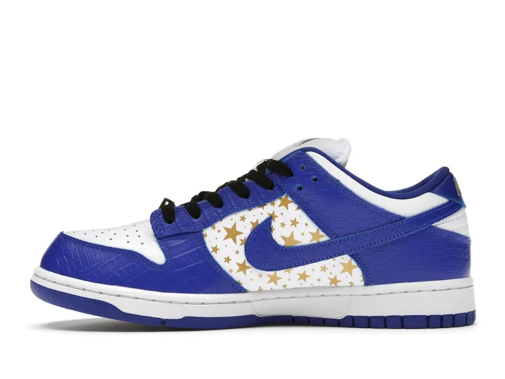 Nike SB Dunk Low Supreme Stars Hyper Royal (2021)