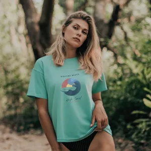 Nirvana Beach - Women's dyed heavyweight tee