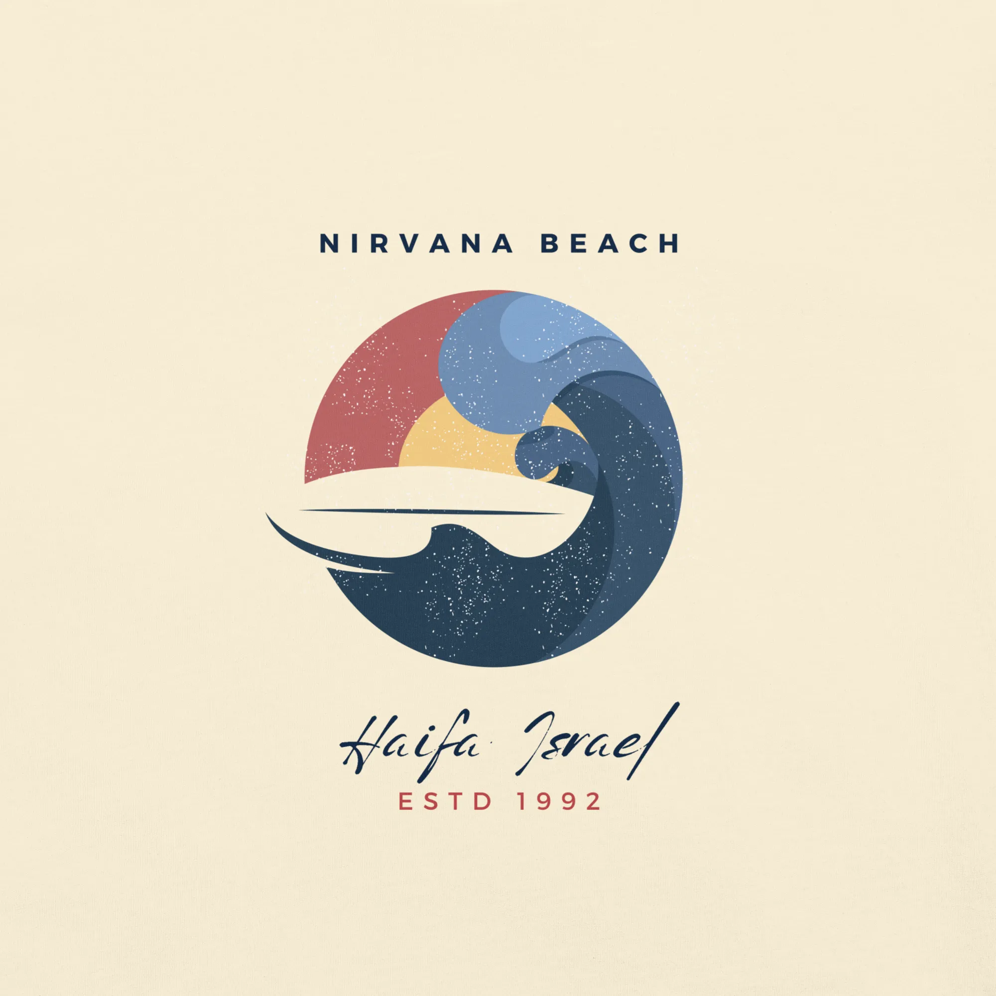 Nirvana Beach - Women's dyed heavyweight tee