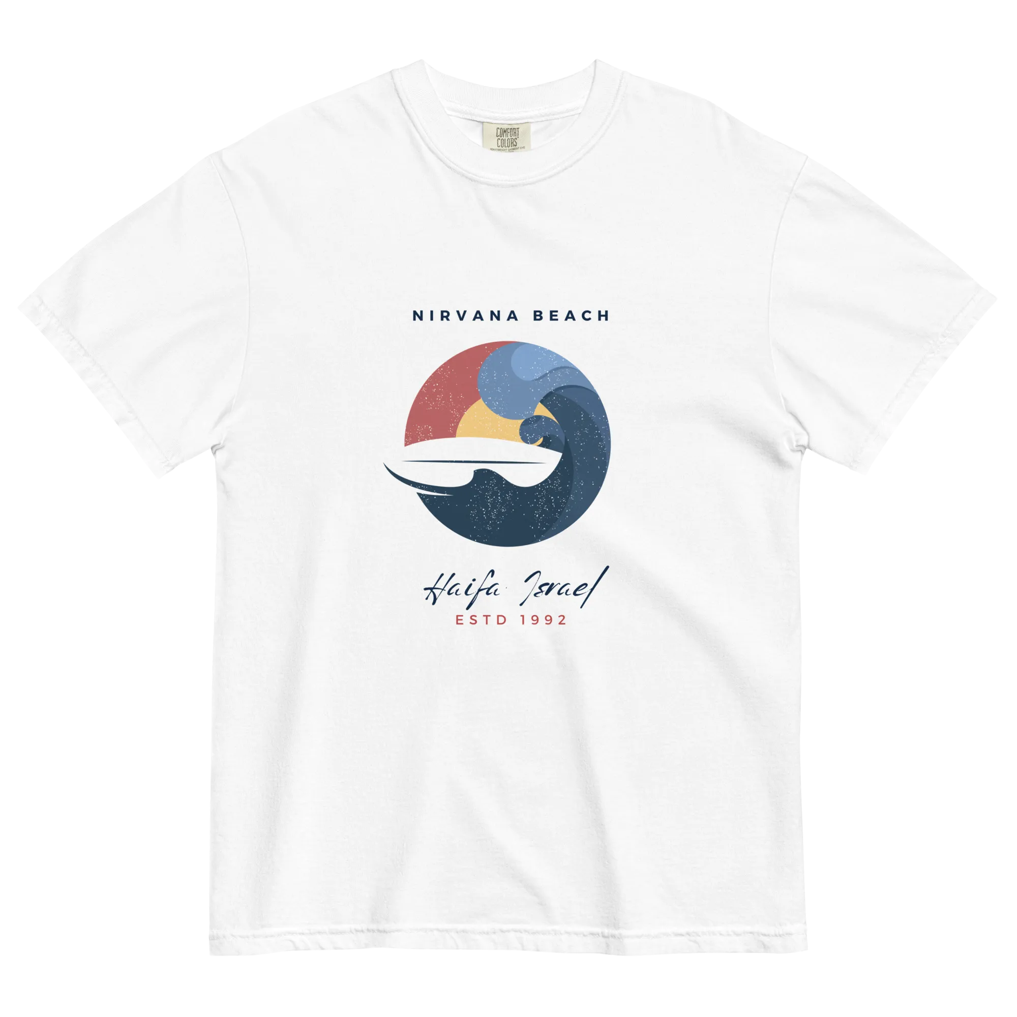 Nirvana Beach - Women's dyed heavyweight tee
