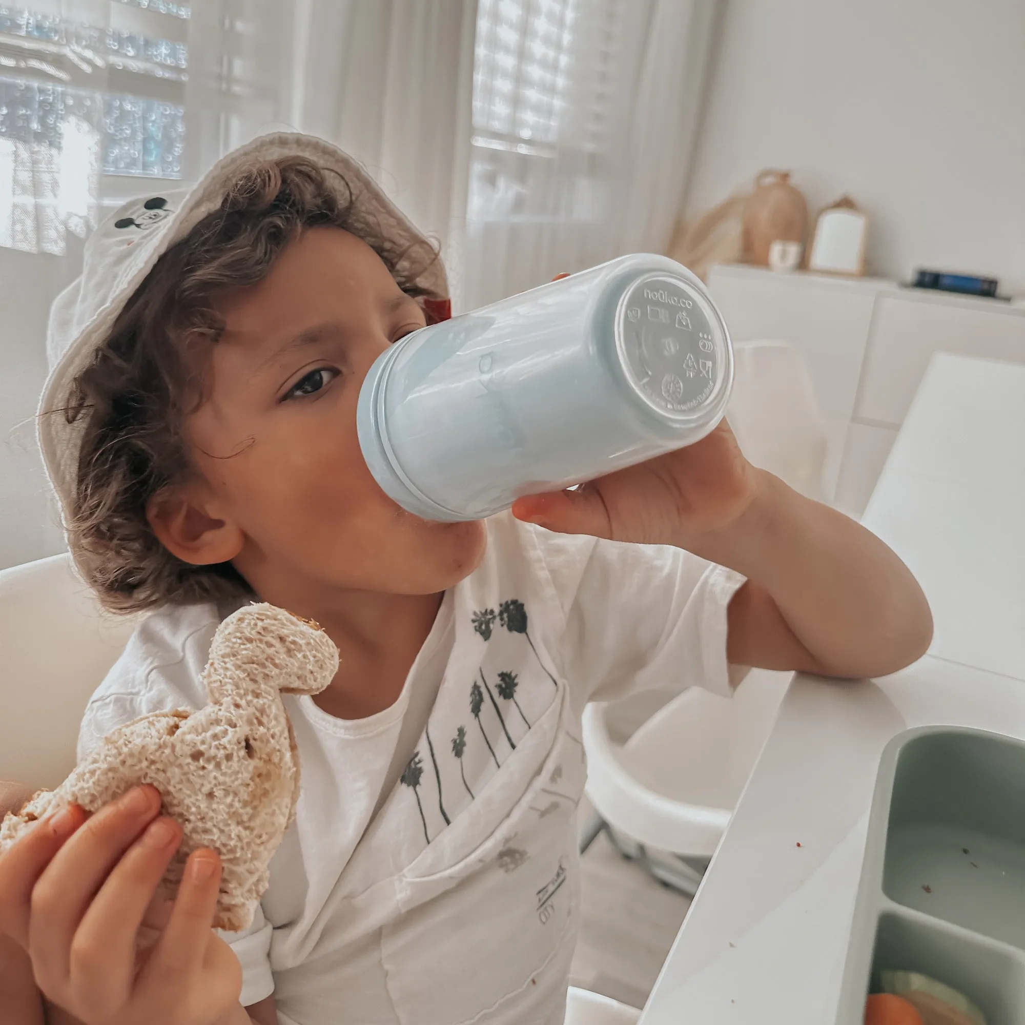 noüka Insulated Sippy Cup - Soft Blush (Min. of 2 PK, Multiples of 2 PK)