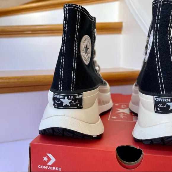 NWT Converse Run Star Legacy CX Hi Platform high top Chuck Taylor sneaker black