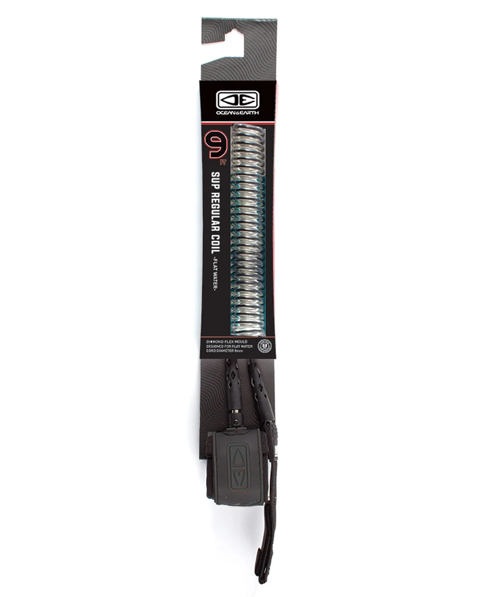 Ocean & Earth SUP Reg 9' Coiled Leash