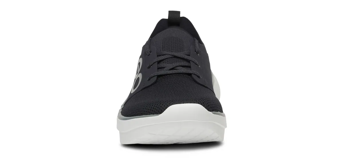 OOFOS Men's OOmy Stride Shoe - White/Black