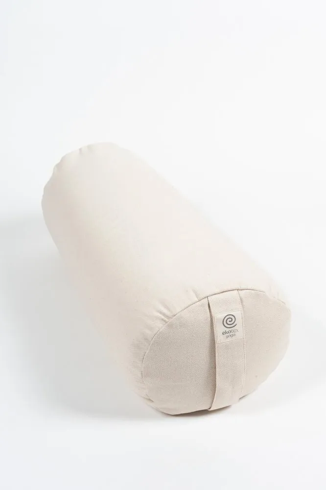 Organic Cotton Yoga Bolsters - Filled with Buckwheat or Spelt - pack of 4