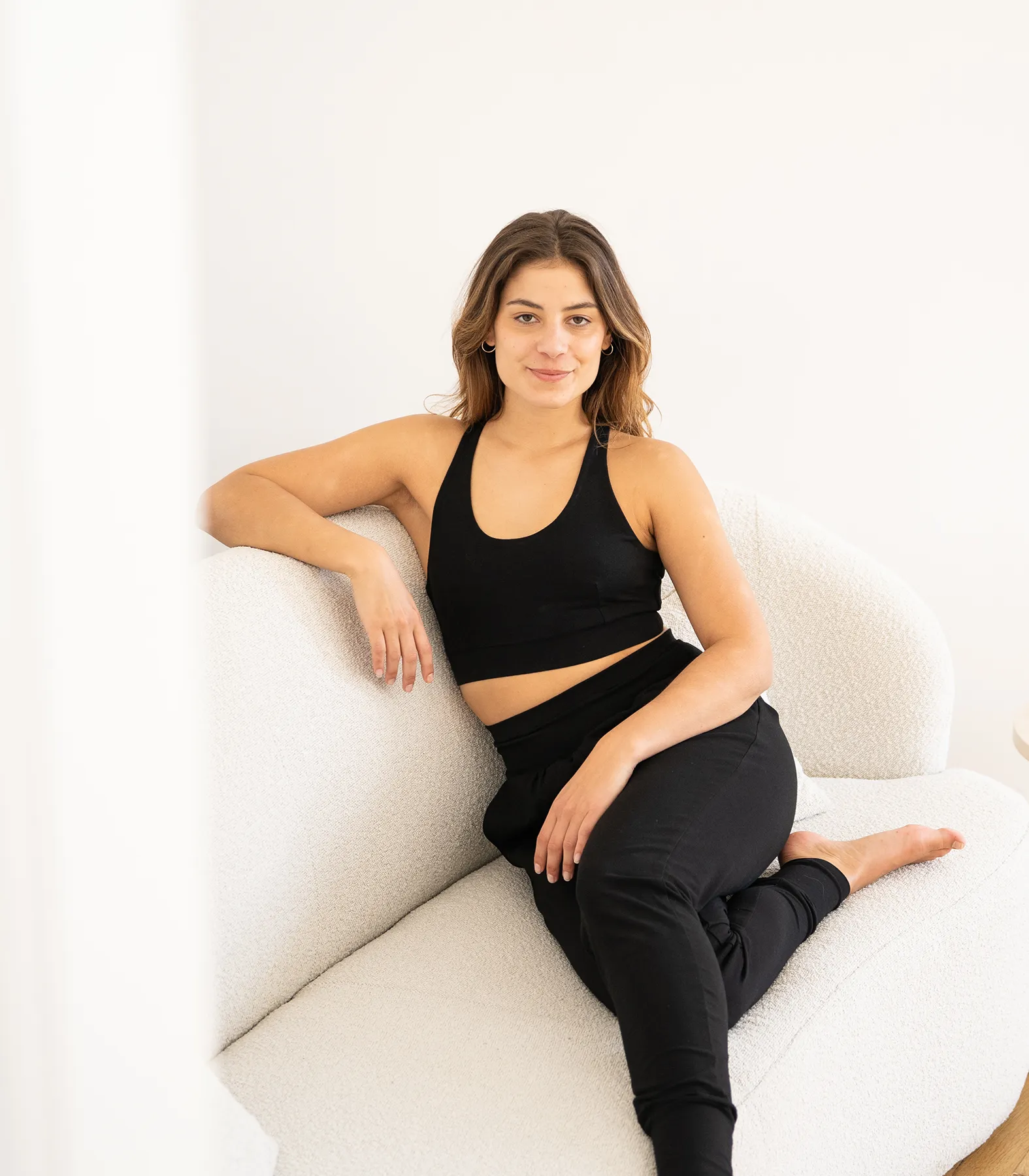 Organic Womens Yoga Bra Top Saira