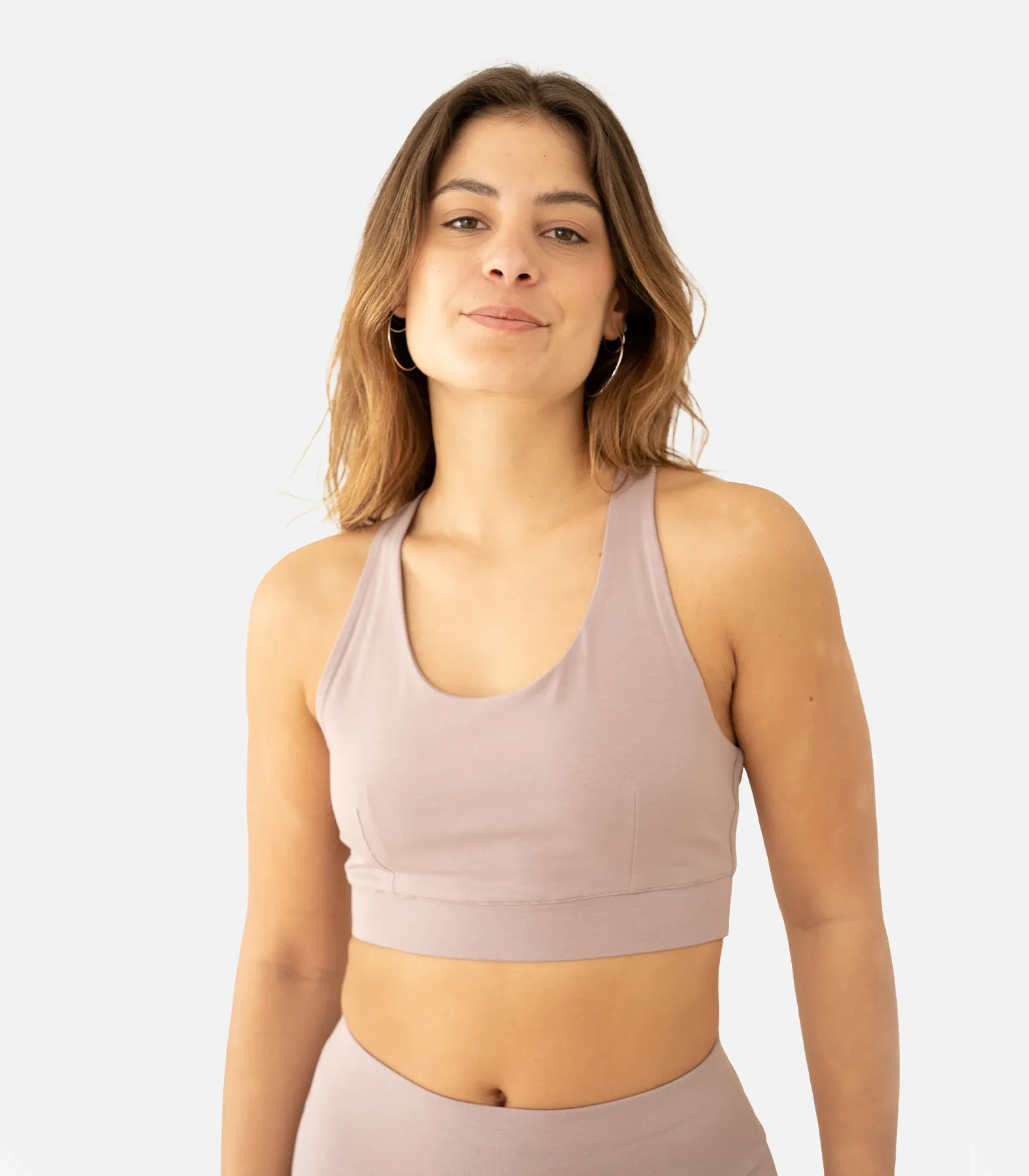 Organic Womens Yoga Bra Top Saira