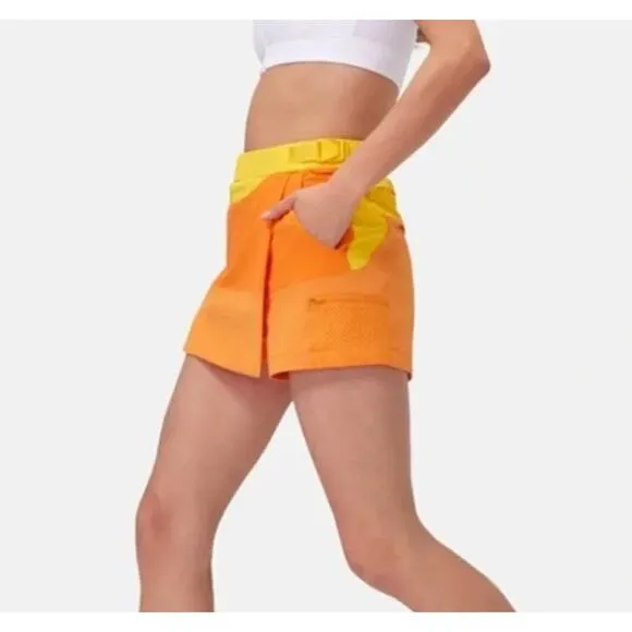 Outdoor Voices Rectrek Mini Skort Sunshine Yellow Orange Size XS X-Small
