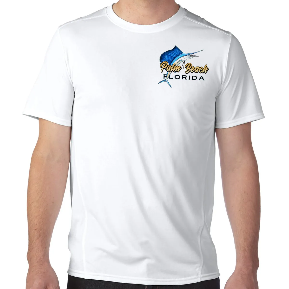Palm Beach, FL Sailfish Performance Tech T-Shirt