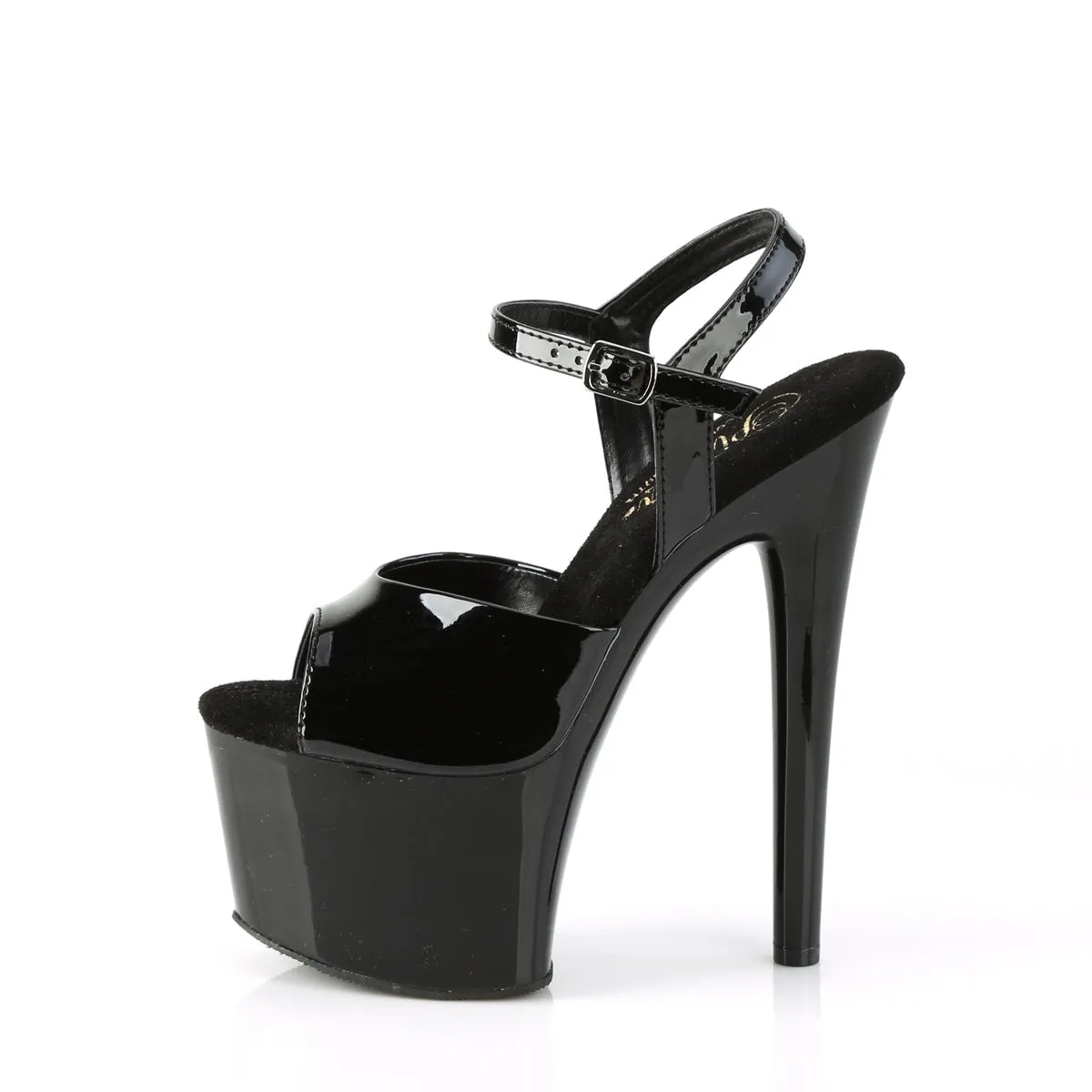 PASSION-709  Black Patent/Black
