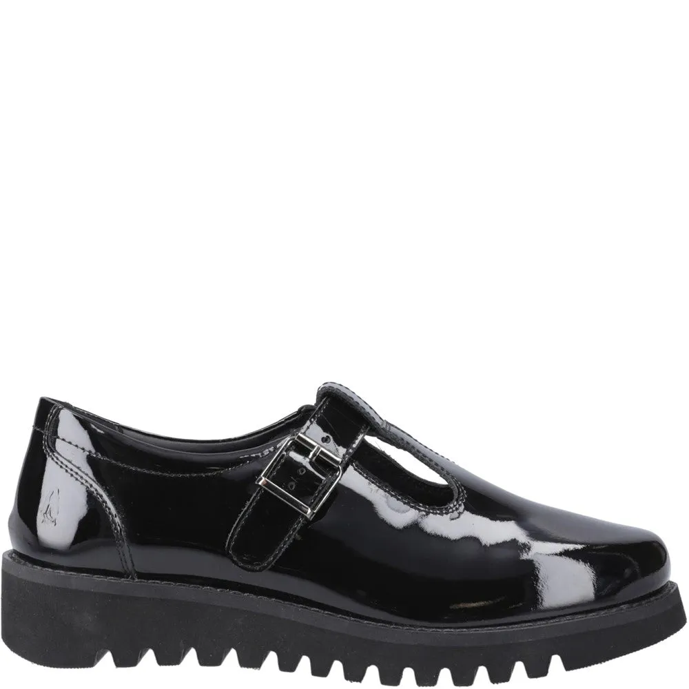 Patent Black Florrie Senior School Shoes