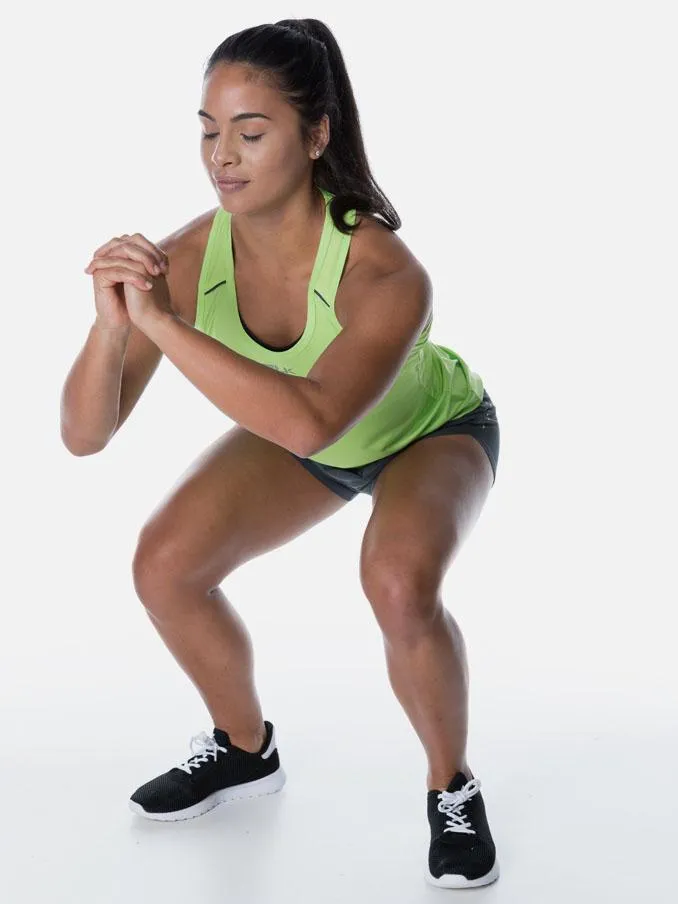 Performance Ladies Singlet Lime