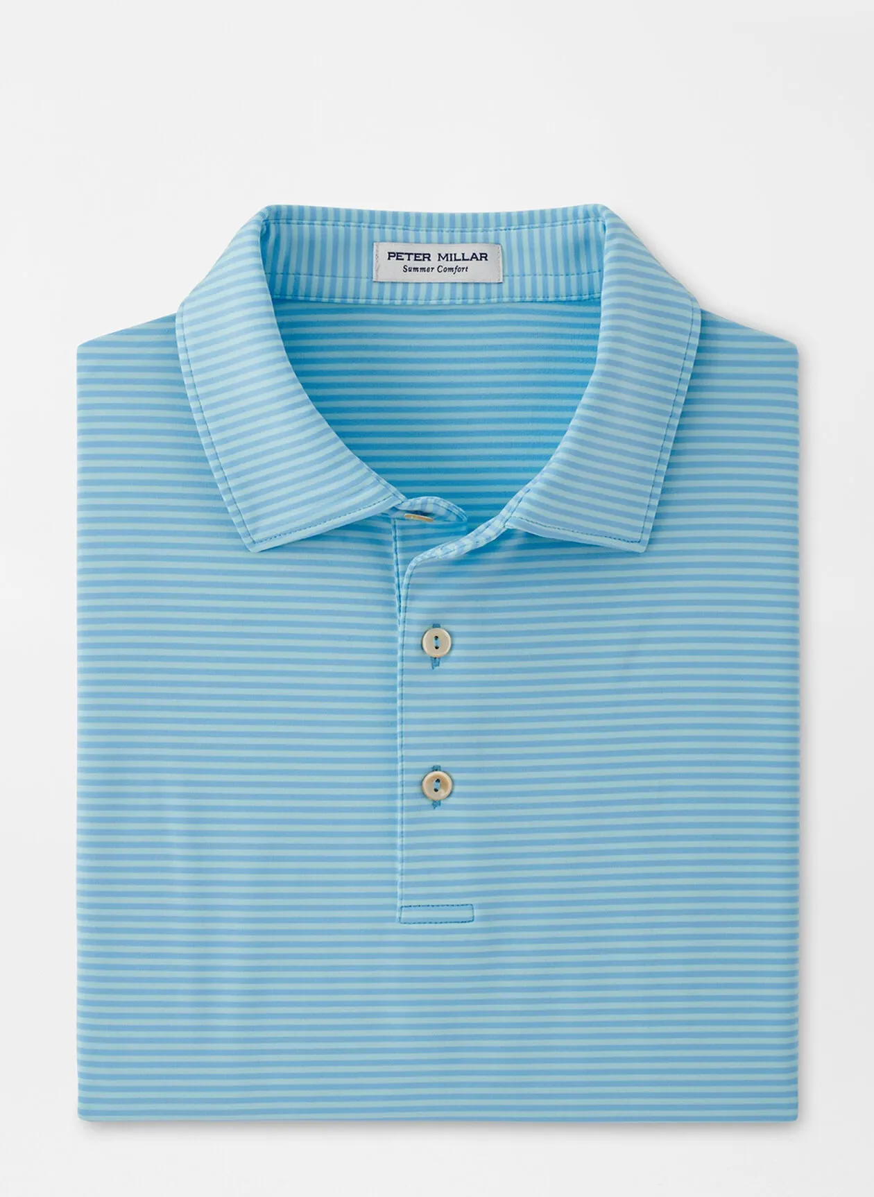 PETER MILLAR HALES PERFORMANCE JERSEY POLO - SEAPORT BUE