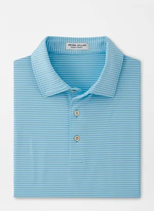 PETER MILLAR HALES PERFORMANCE JERSEY POLO - SEAPORT BUE