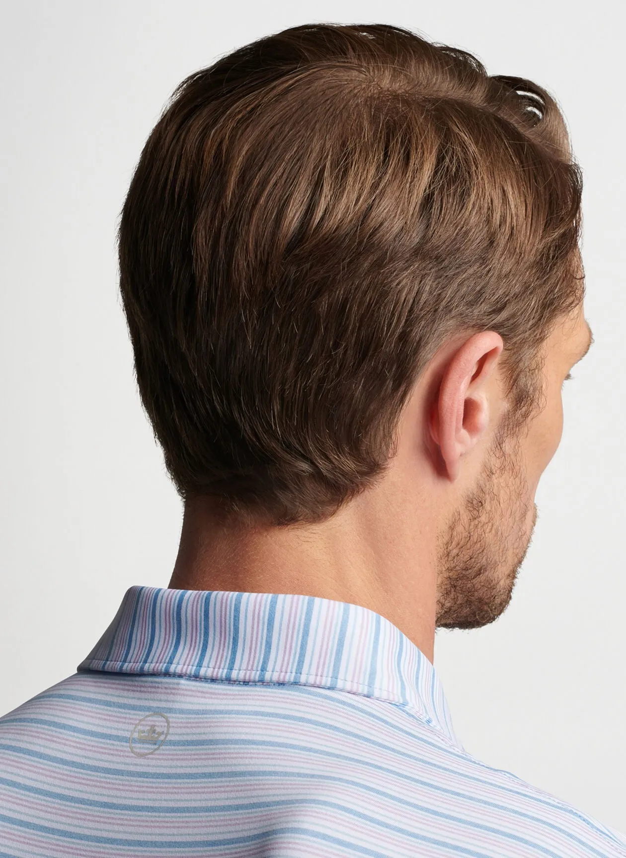 PETER MILLAR MARTIN PERFORMANCE JERSEY POLO - CHANNEL BLUE