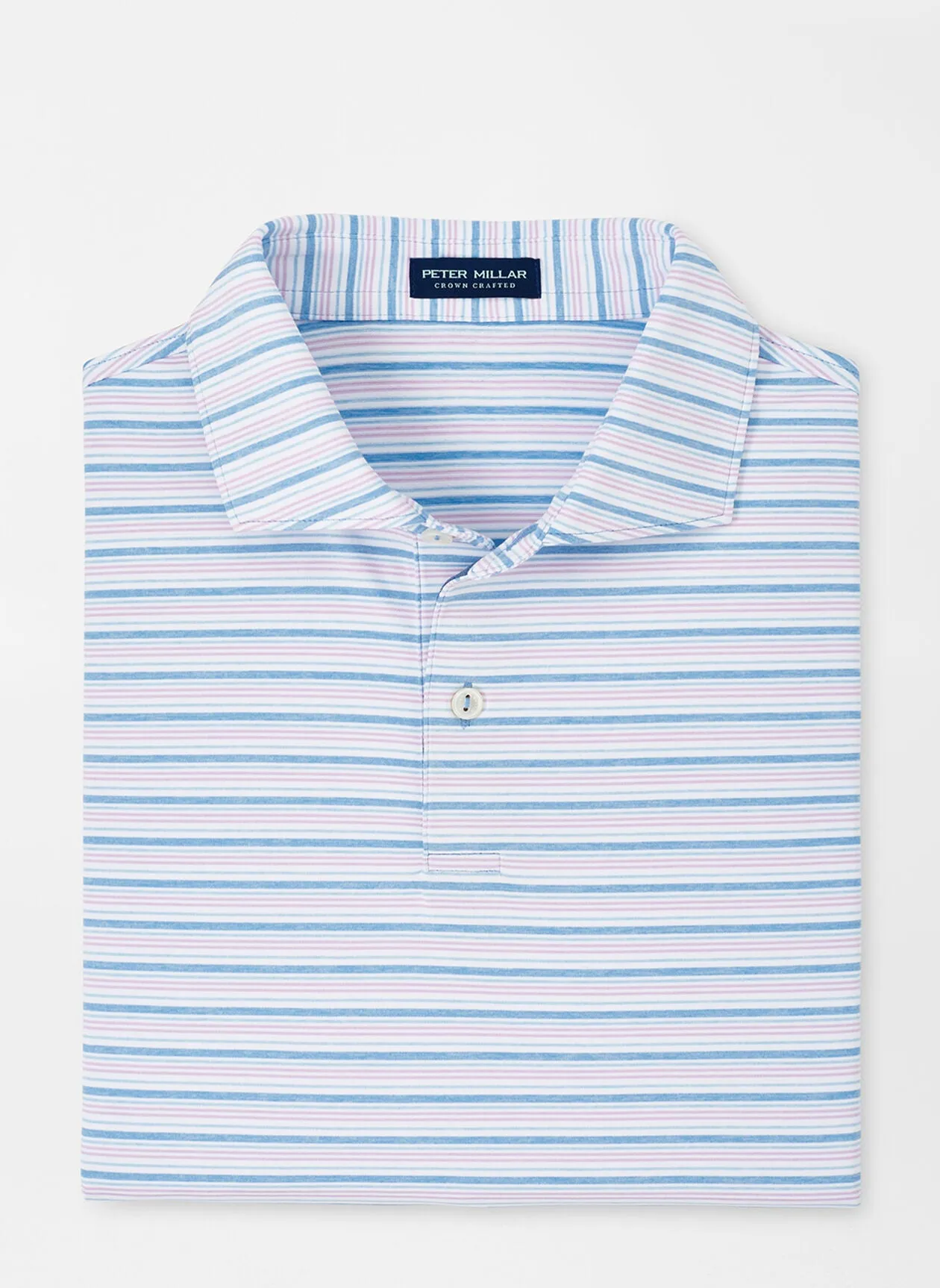 PETER MILLAR MARTIN PERFORMANCE JERSEY POLO - CHANNEL BLUE