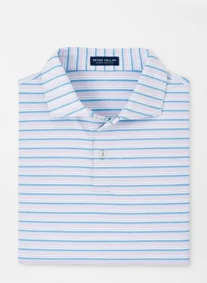 PETER MILLAR MARTIN PERFORMANCE JERSEY POLO - CHANNEL BLUE