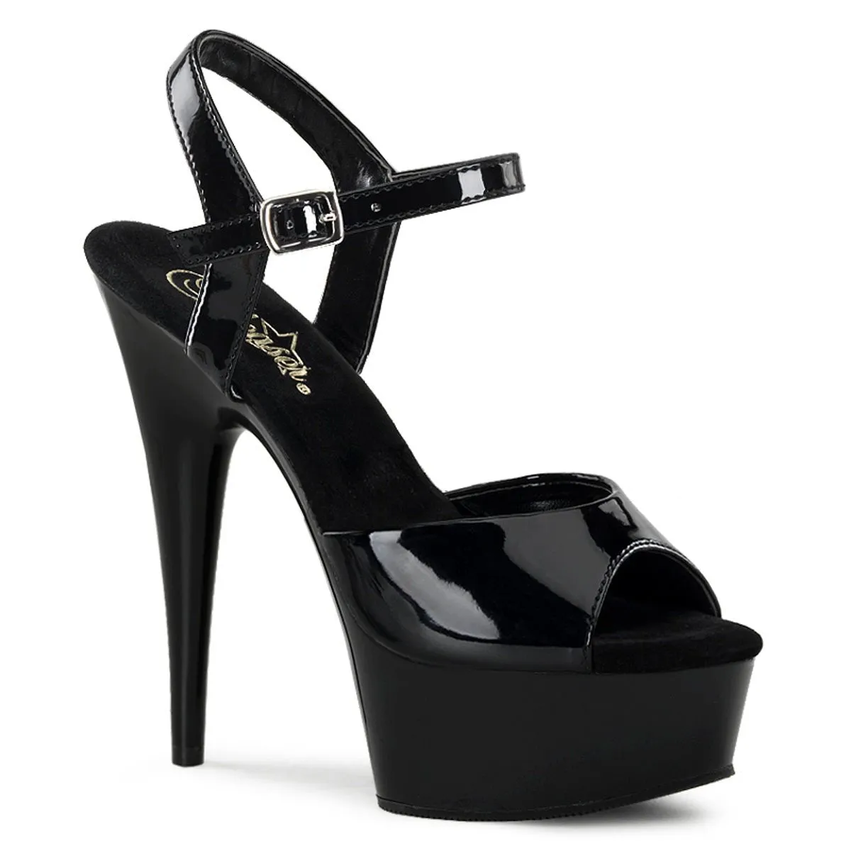 Pleaser Delight 609 Black