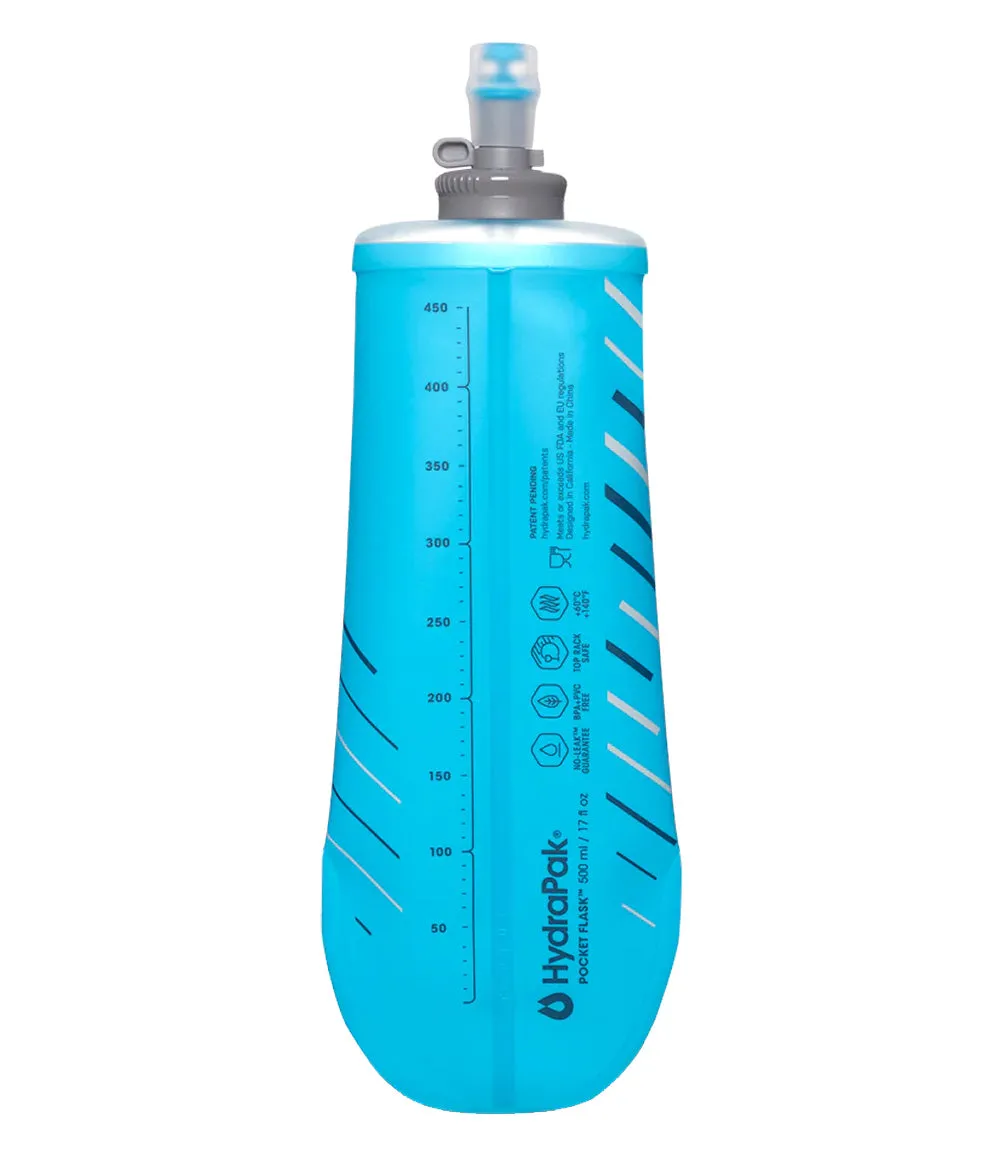 Pocket Flask 500ml Malibu Blue