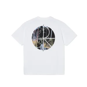 Polar Skate Co Forest Fill Logo Tee - White