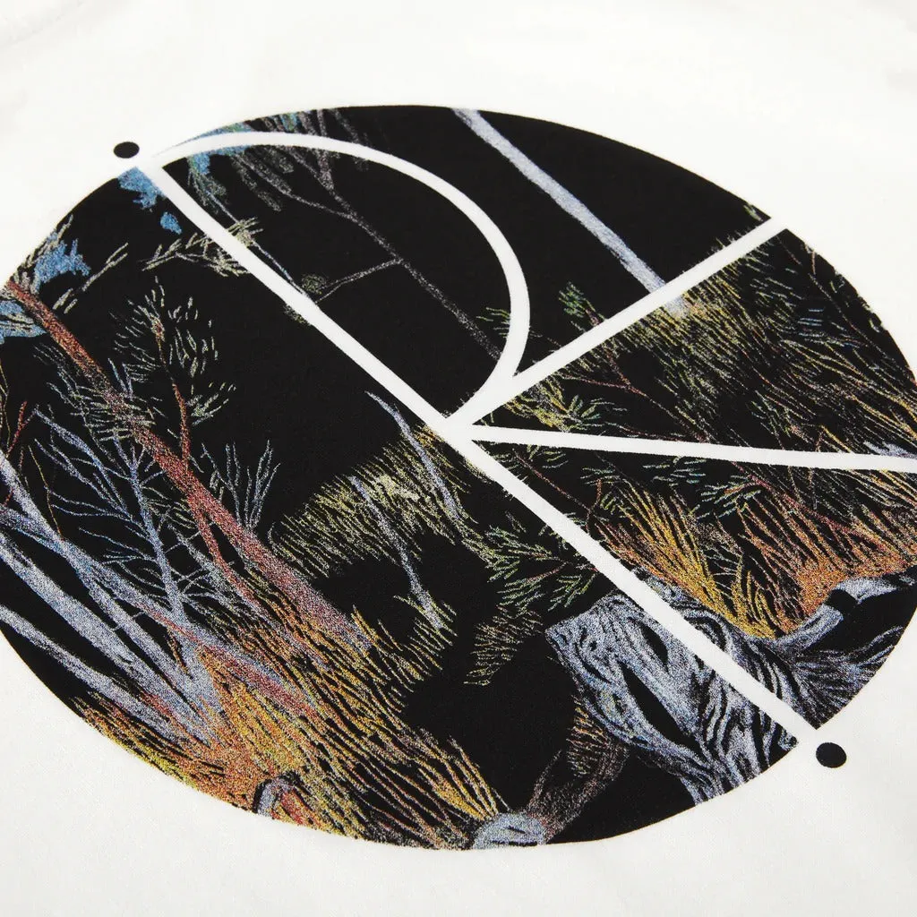 Polar Skate Co Forest Fill Logo Tee - White