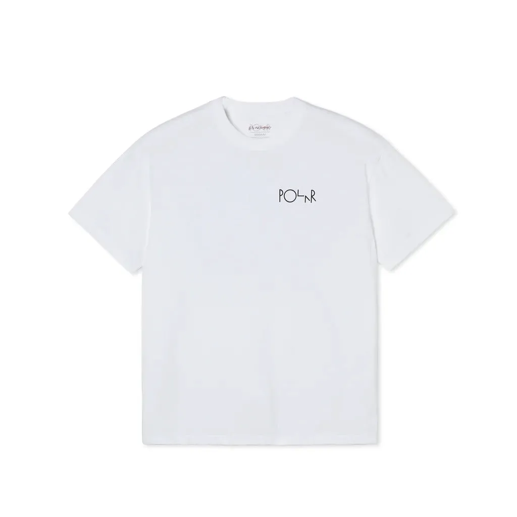Polar Skate Co Forest Fill Logo Tee - White