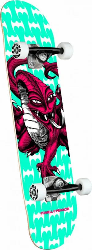 Powell Peralta Cab Dragon One Off Complete Skateboard - Teal