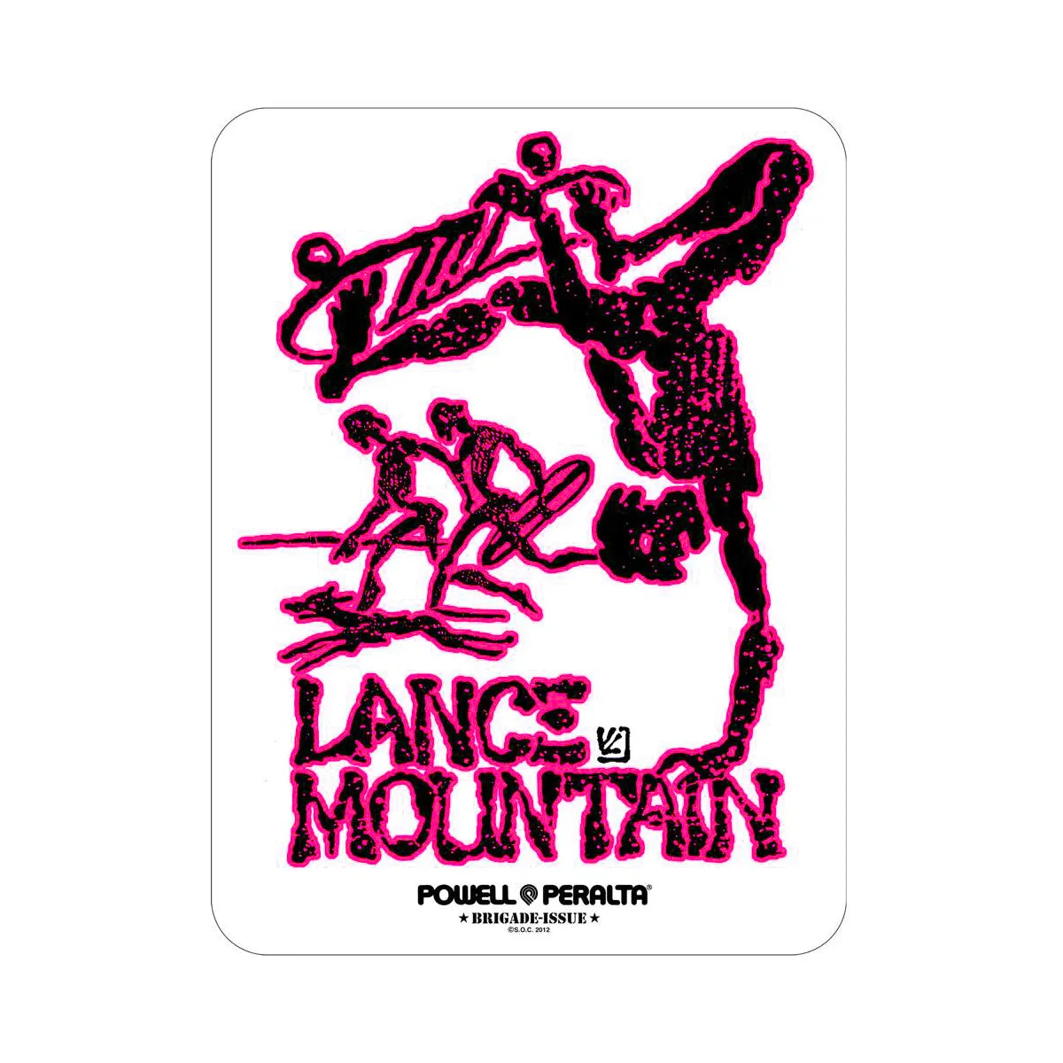 Powell Peralta - Lance Mountain Future Primitive Sticker