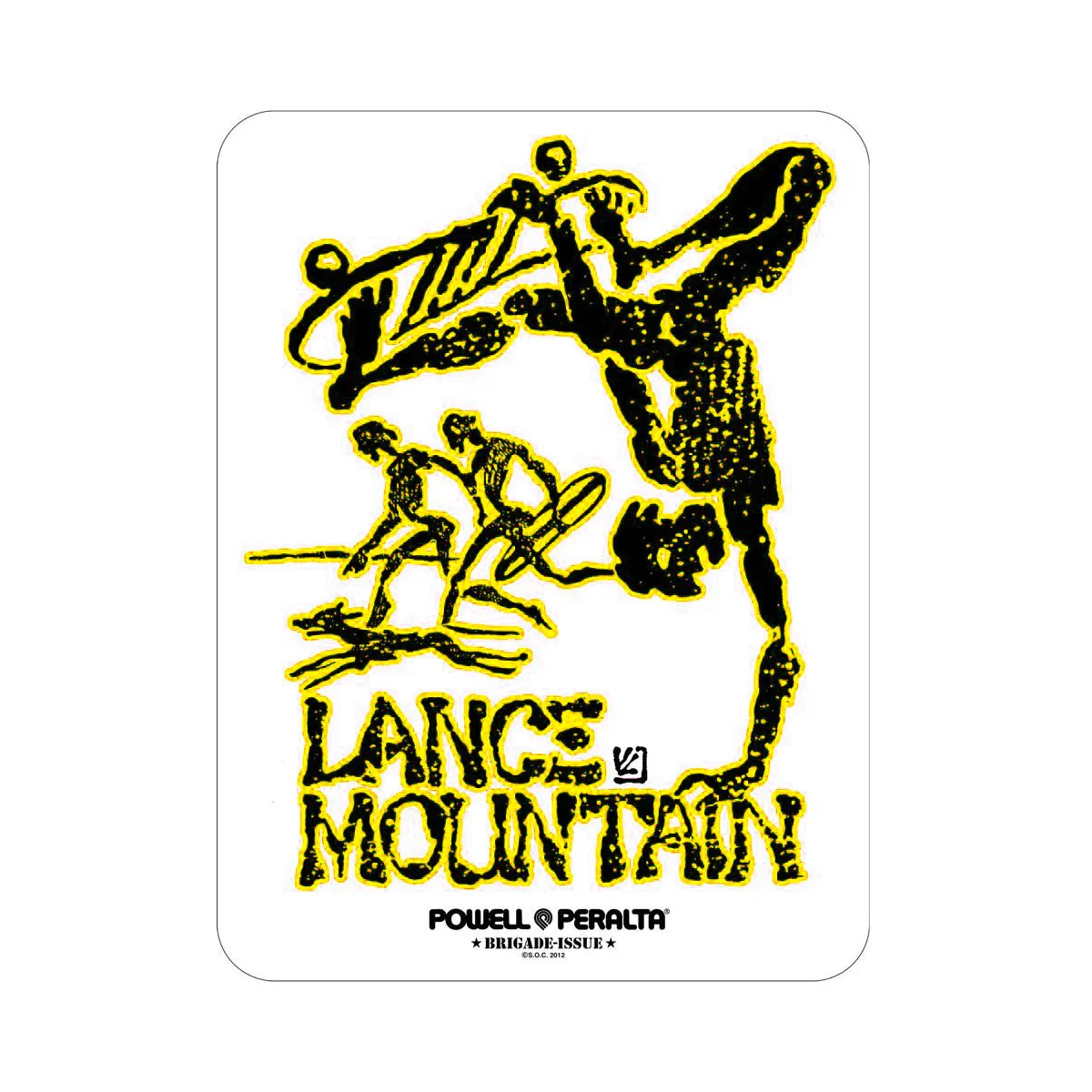 Powell Peralta - Lance Mountain Future Primitive Sticker