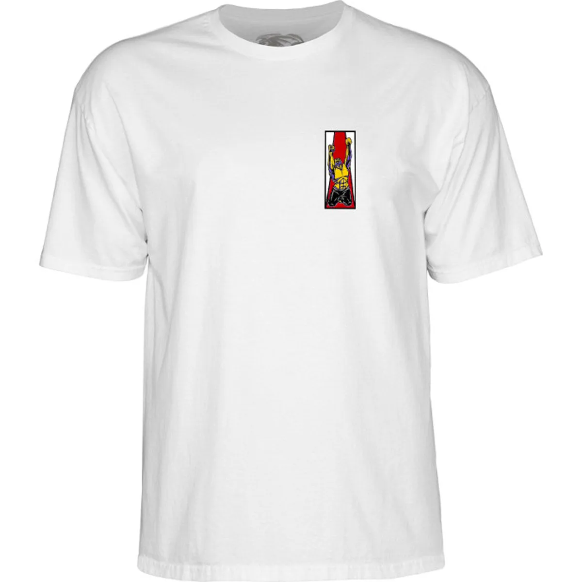Powell Peralta - Mike Frazier Yellow Man Tee White