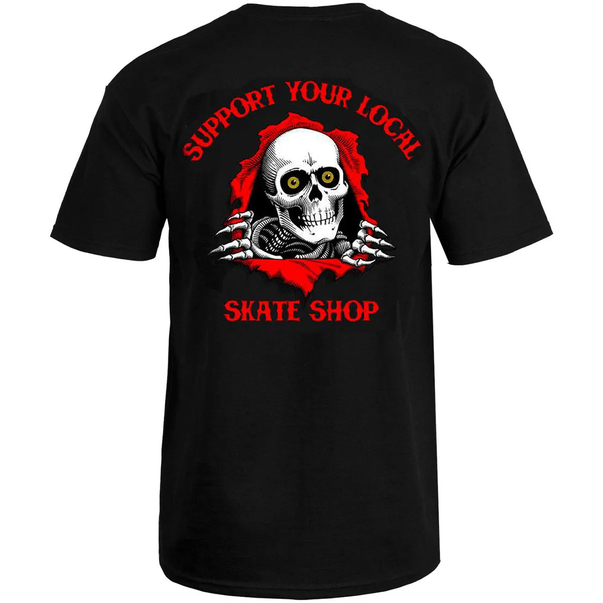 Powell Peralta - Support Your Local Tee Black