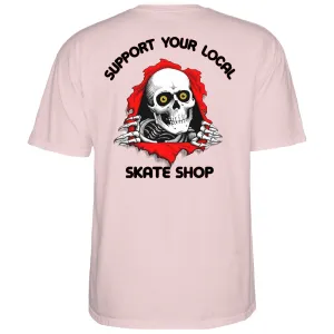 Powell Peralta - Support Your Local Tee Pink