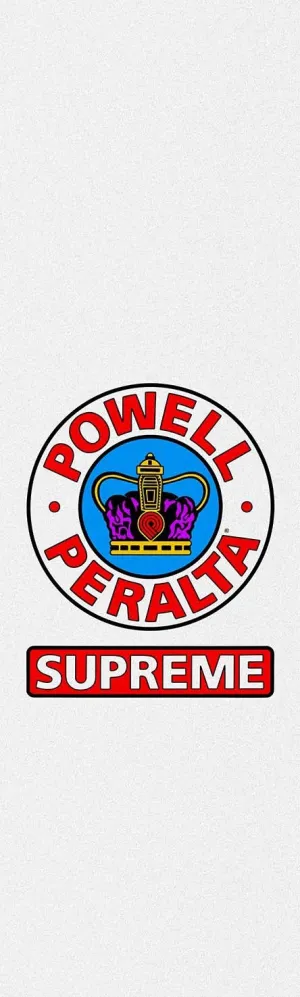 Powell Peralta - Supreme 9.0" Griptape White