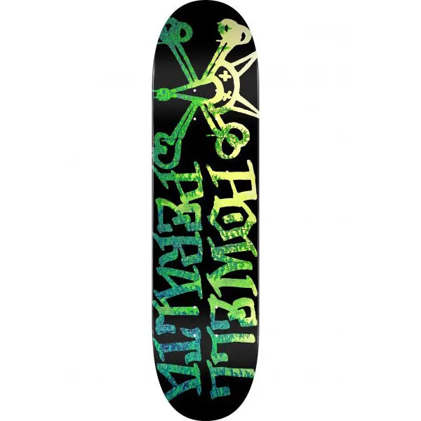 Powell Ripper Vato Rat Trees Birch Black 7.5"x 28.65 Tabla de Skate