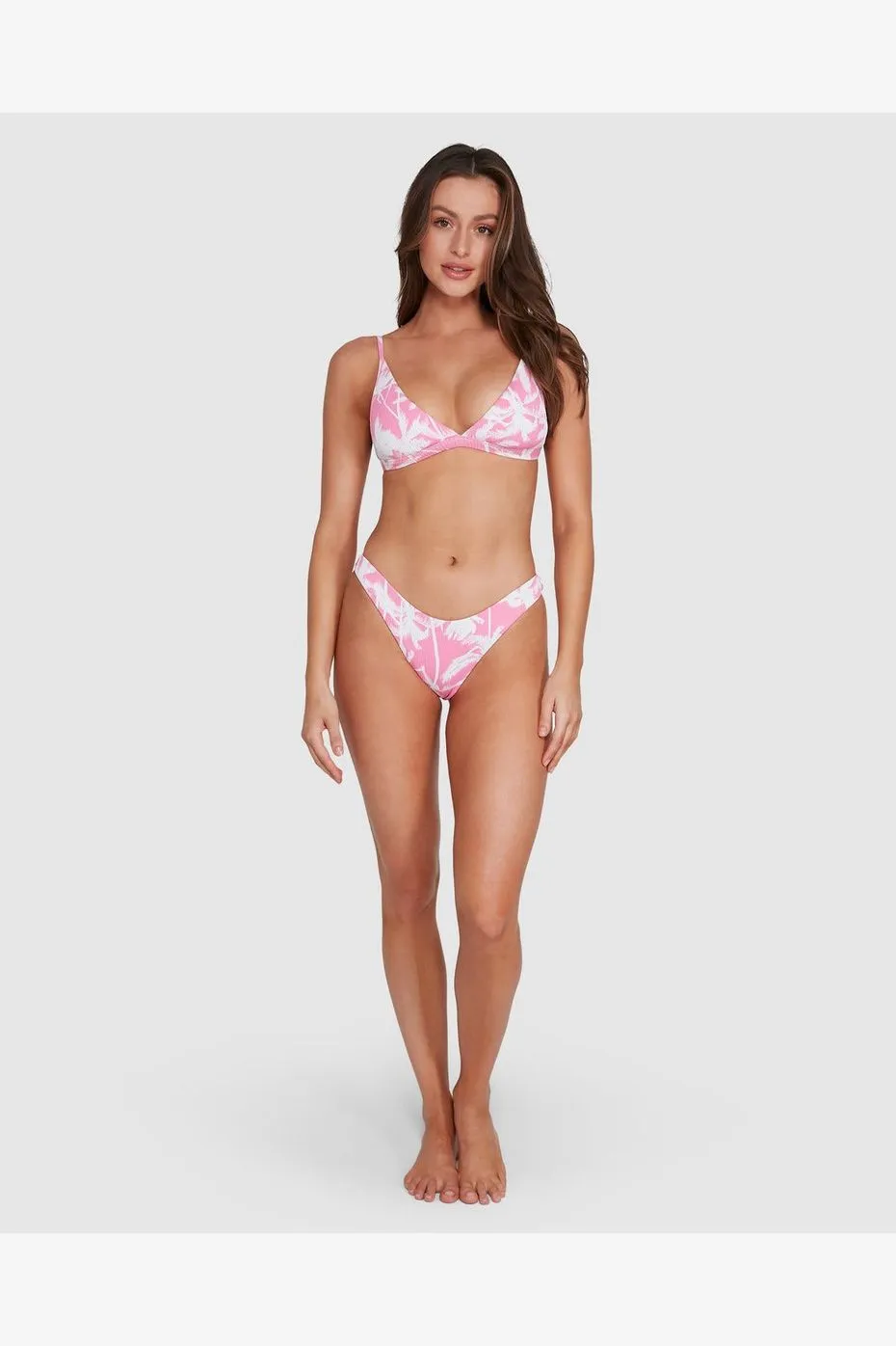 PRETTY PALMS HIKE BIKINI BOTTOM