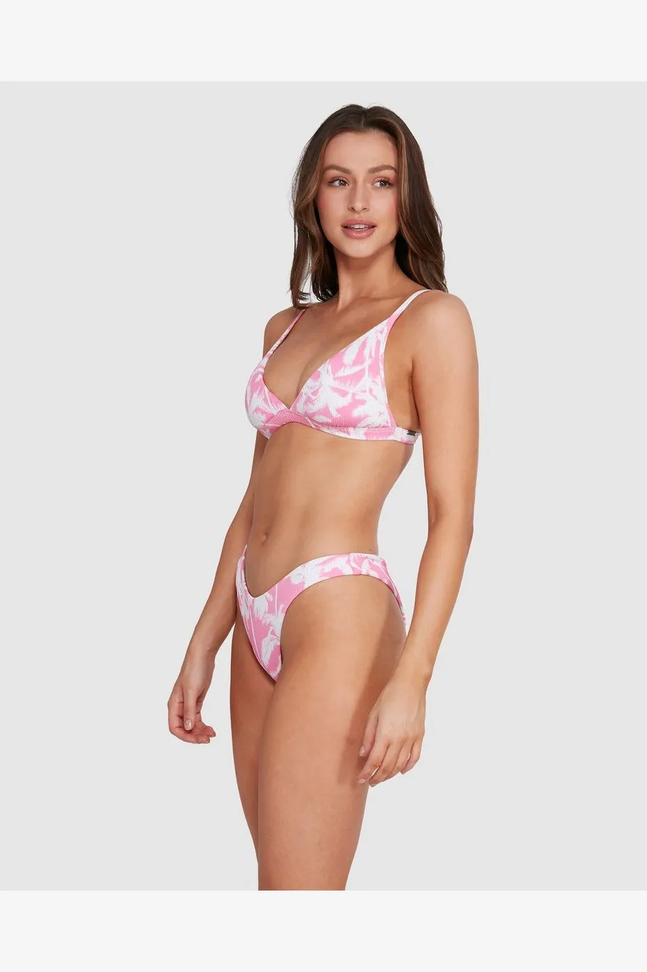 PRETTY PALMS HIKE BIKINI BOTTOM
