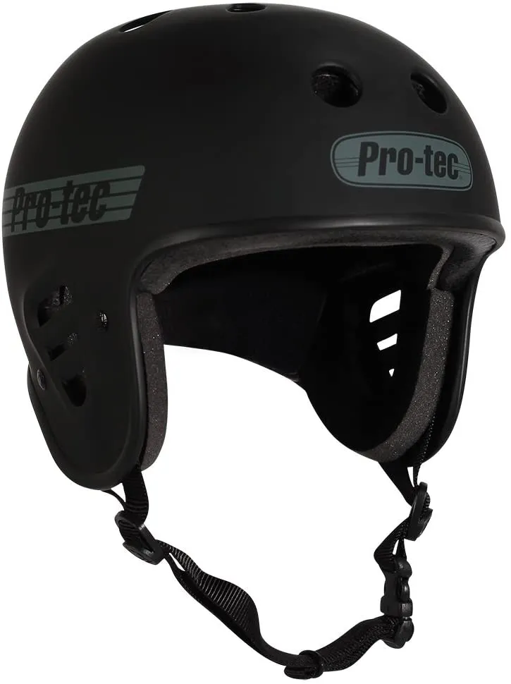 Pro-Tec Full Cut Helmet - Matt Black