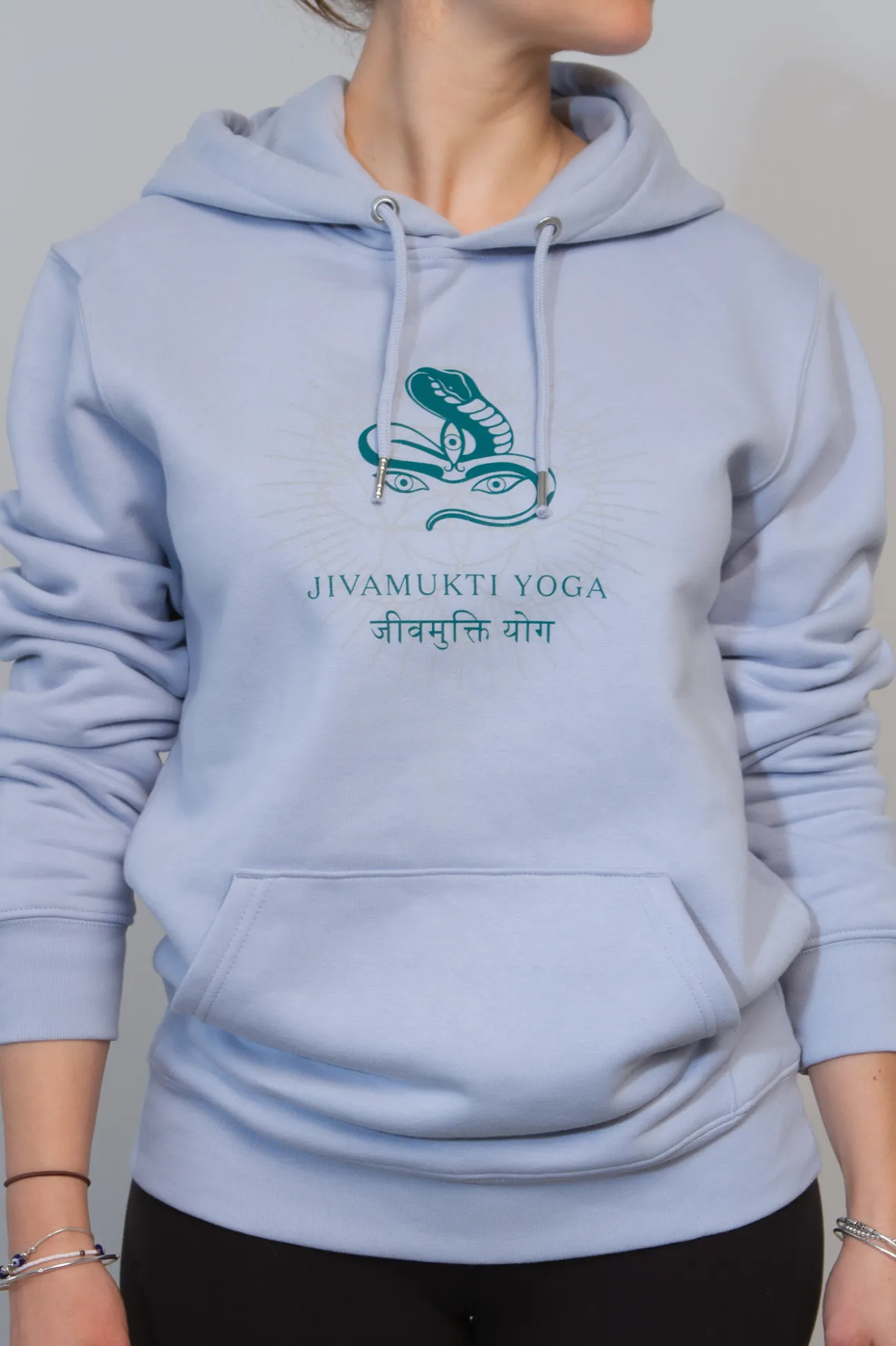Pullover Hoodie in Serene Blue