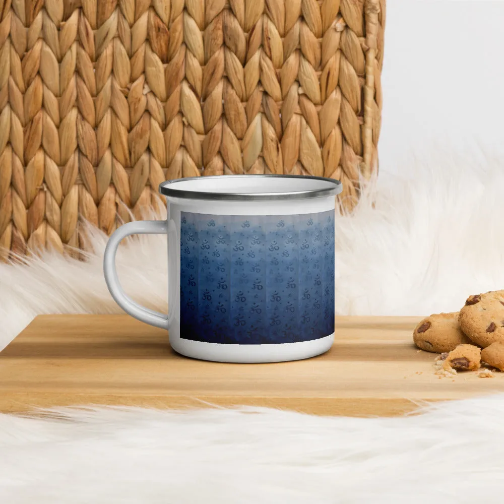 "OM" - Enamel Mug