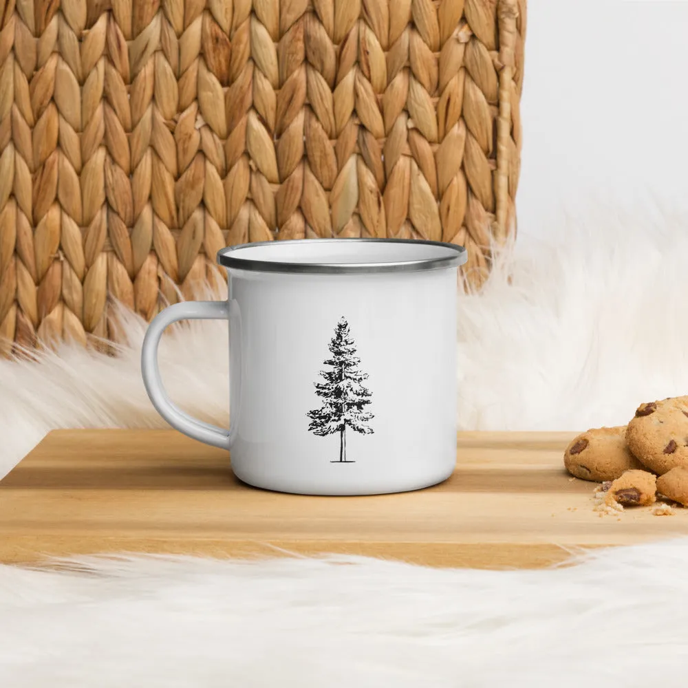 "Tree" Enamel Mug