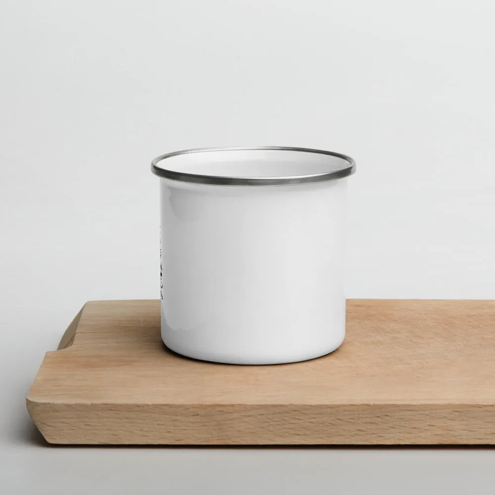 "Tree" Enamel Mug