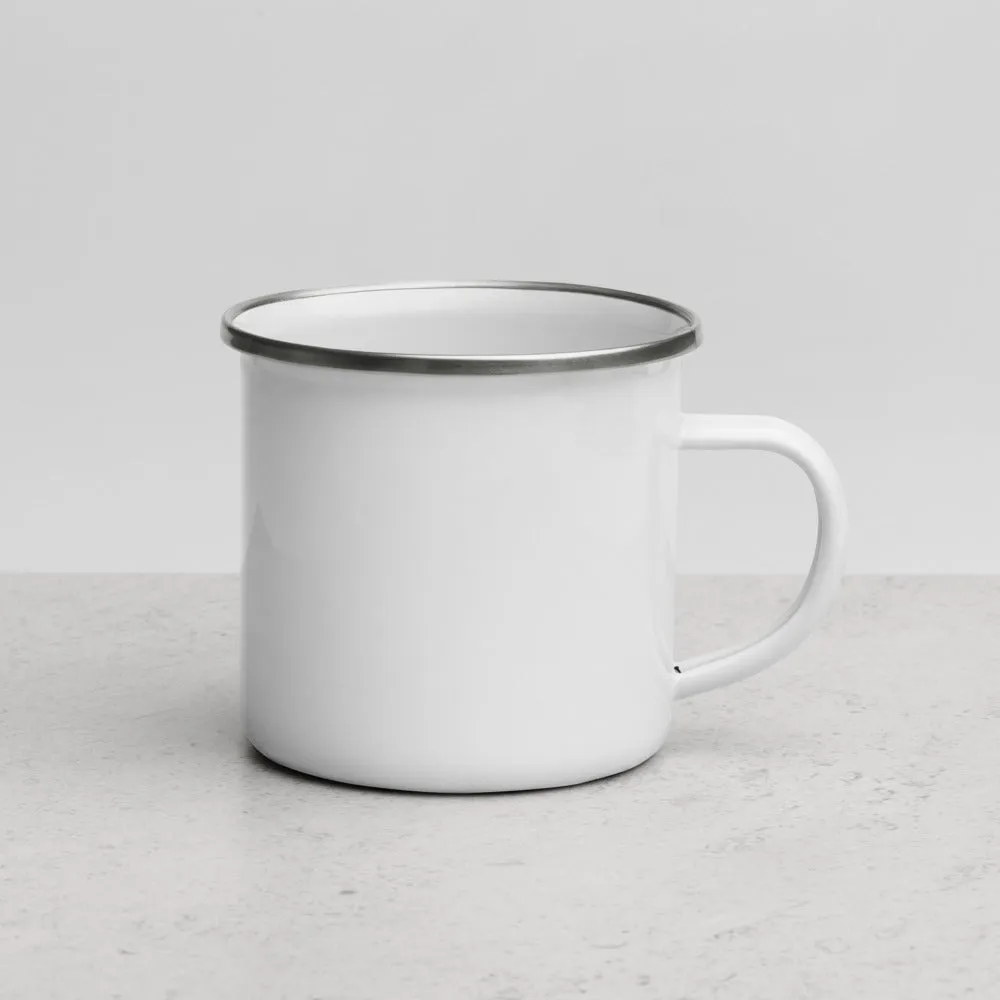 "Tree" Enamel Mug