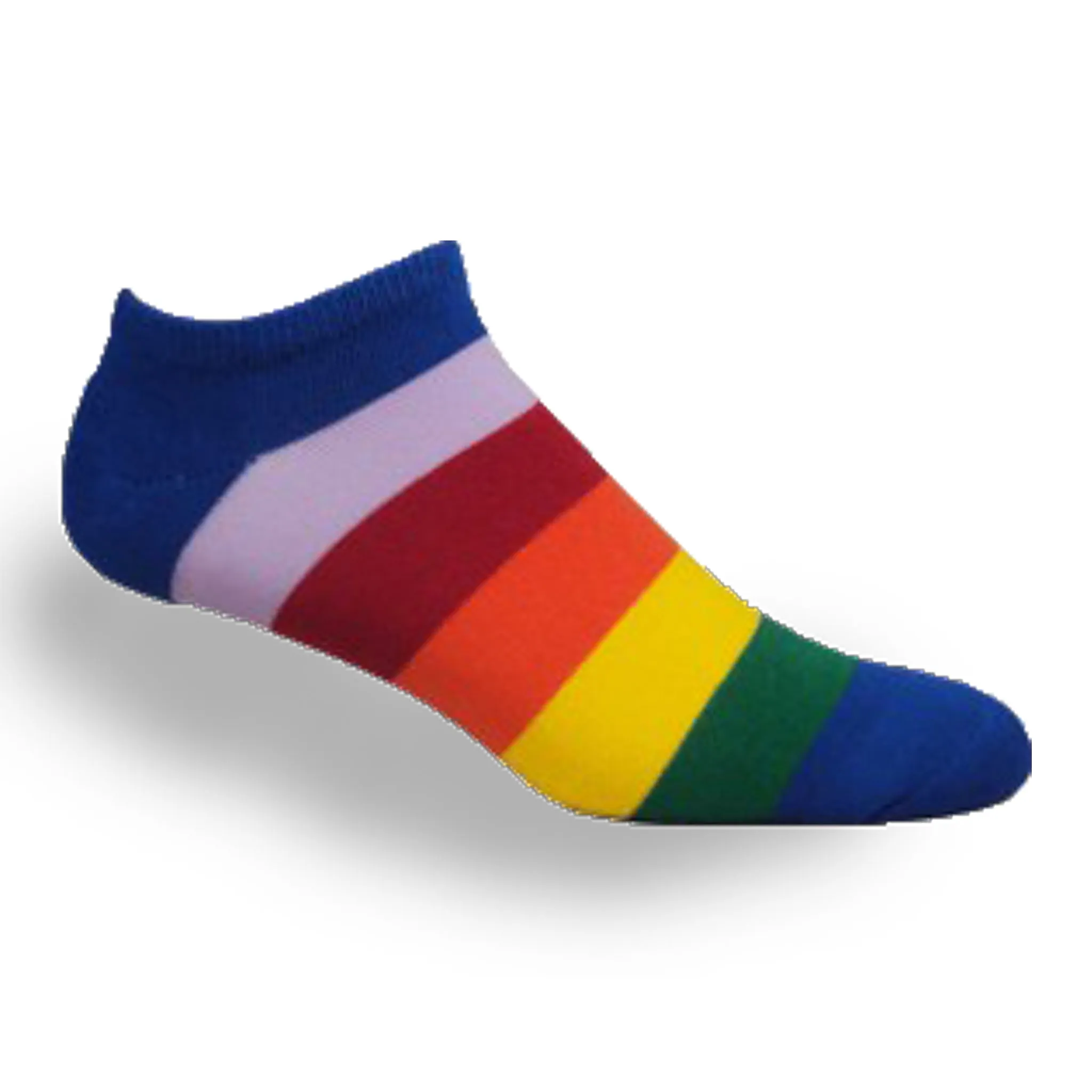 Rainbow Stripes Low Cut Socks