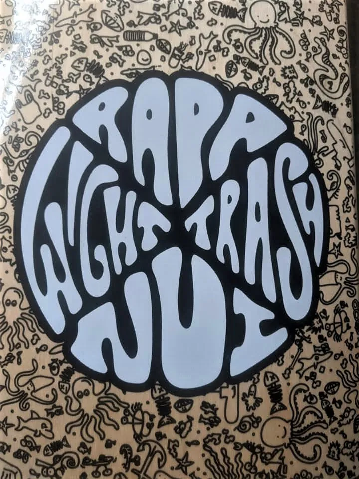 RAPANUI x WIGHT TRASH Skate Club Fundraiser Deck