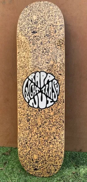 RAPANUI x WIGHT TRASH Skate Club Fundraiser Deck