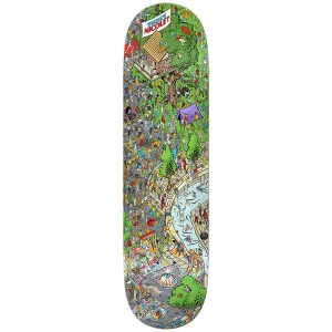 Real - Nicole Hause Where's Nicole 8.25 Skateboard Deck