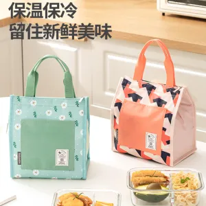 Robo Lunch Box Bag in Random Green/Orange Colour