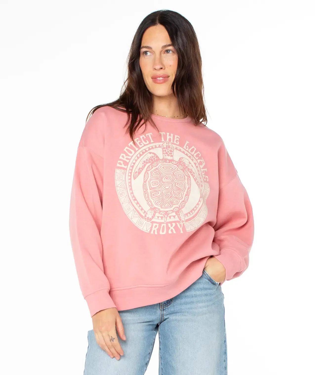 Roxy Women’s Morning Hike Crew Sweatshirt