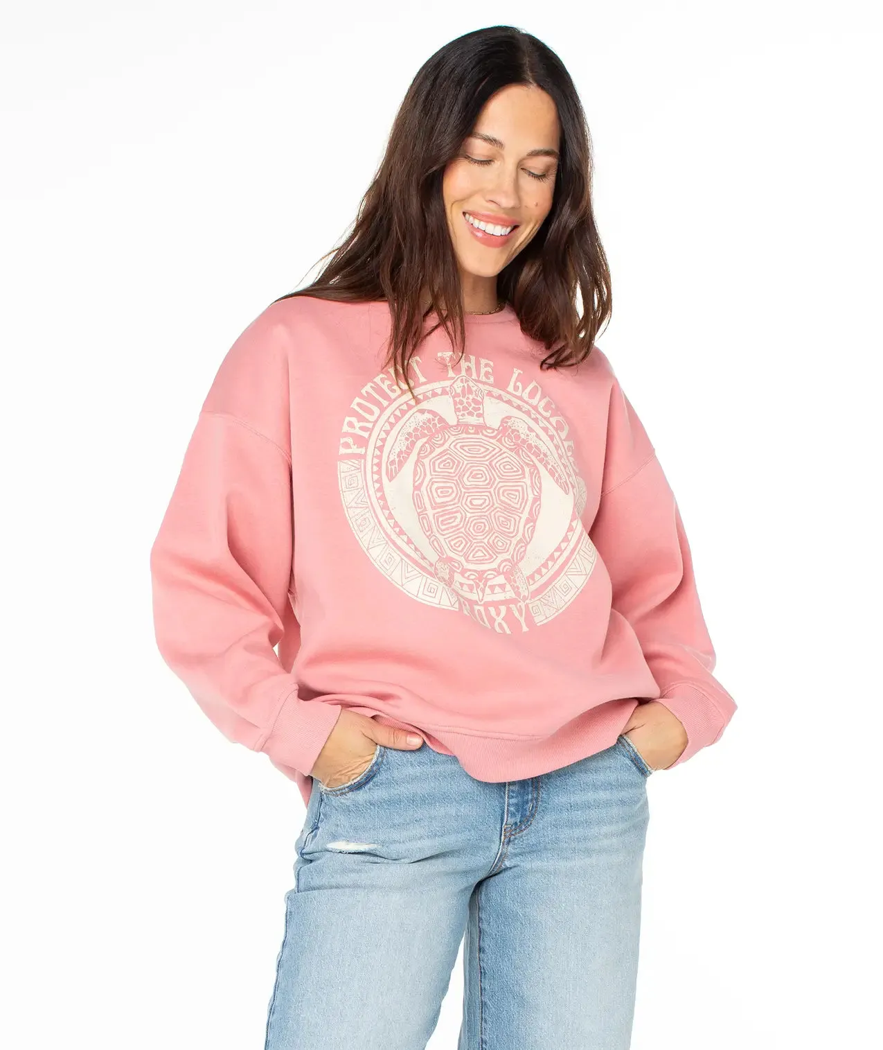 Roxy Women’s Morning Hike Crew Sweatshirt
