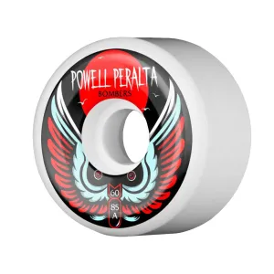 Ruedas Skate Powell Peralta Bomber III White 60mm 85A Pack 4